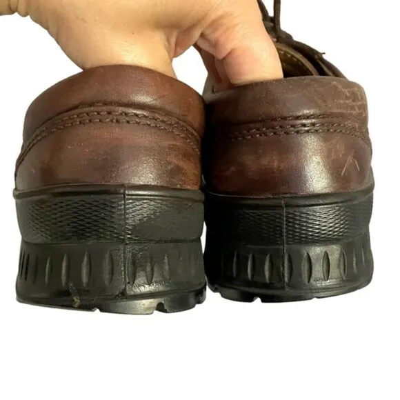 Vintage Birkenstock Brown Leather Oxford Shoes - 41EU 🇩🇪