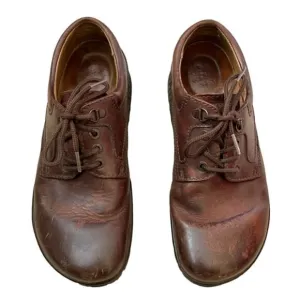 Vintage Birkenstock Brown Leather Oxford Shoes - 41EU 🇩🇪