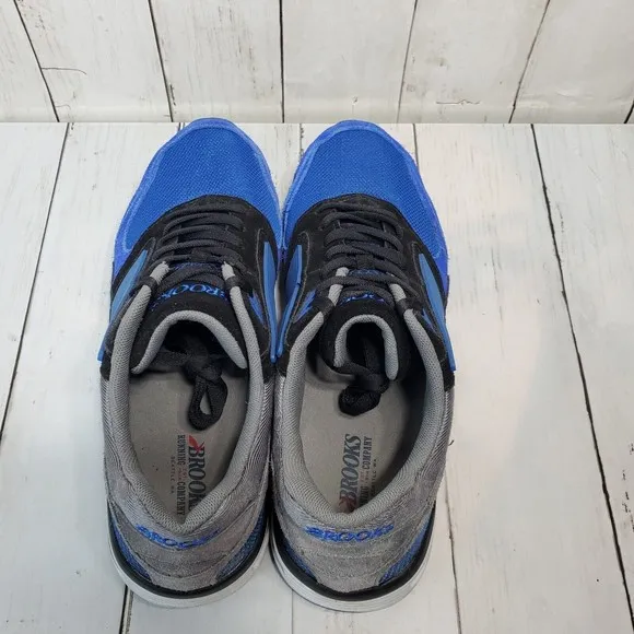 Vintage Brooks Men's 10.5 Fusion Blue Running Shoes Tennis Sneakers