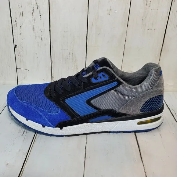 Vintage Brooks Men's 10.5 Fusion Blue Running Shoes Tennis Sneakers