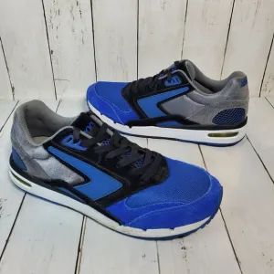 Vintage Brooks Men's 10.5 Fusion Blue Running Shoes Tennis Sneakers