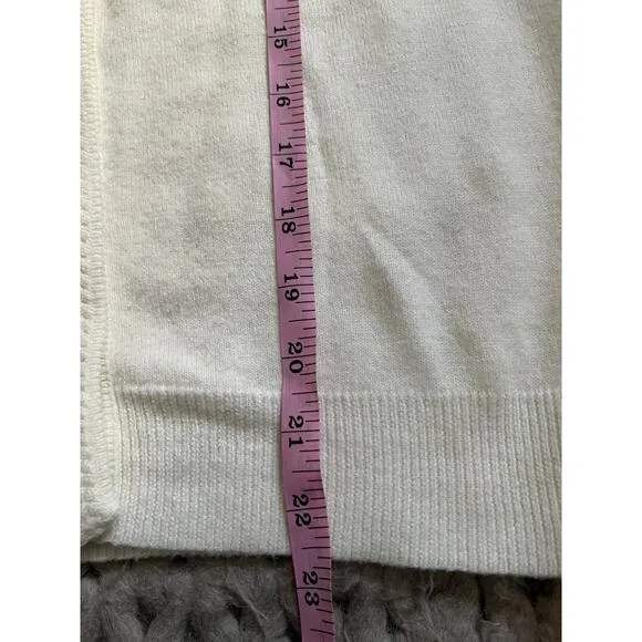 Vintage cardigan cream button up size small