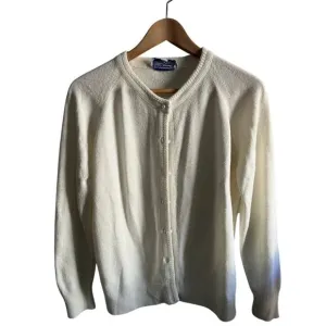 Vintage cardigan cream button up size small