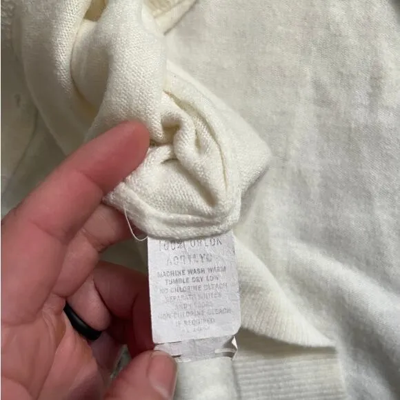 Vintage cardigan cream button up size small