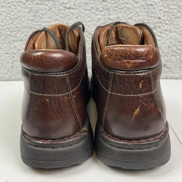Vintage Clarks‎ 30086 Chukka Brown Leather Boots Active Air Shoes Men's 11M