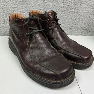 Vintage Clarks‎ 30086 Chukka Brown Leather Boots Active Air Shoes Men's 11M