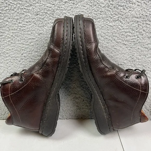 Vintage Clarks‎ 30086 Chukka Brown Leather Boots Active Air Shoes Men's 11M