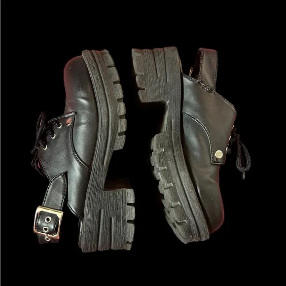 VINTAGE Coco Blue 90s Platform Shoes