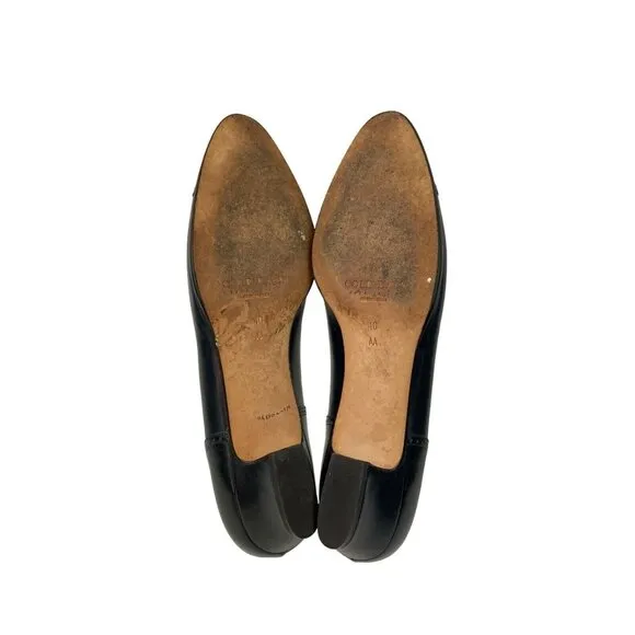 *Vintage Cole Haan Tensile Air  Cap Toe Pumps Size 10AA Blue Classic Navy Italy