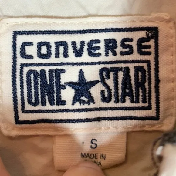 Vintage Converse One Star Yellow Grey Jacket