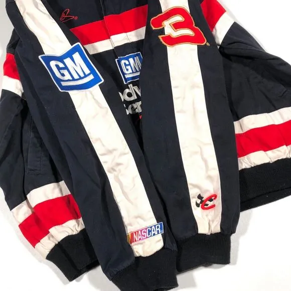 Vintage Dale Earnhardt Jr. Goodwrench Service NASCAR Racing Jacket Size XL B31