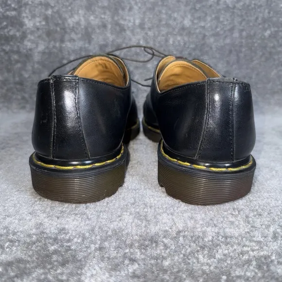 Vintage Dr. Martens 1461 Black Leather Shoes Made In England Men's US 11?