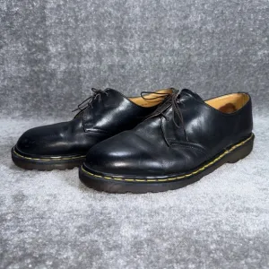 Vintage Dr. Martens 1461 Black Leather Shoes Made In England Men's US 11?