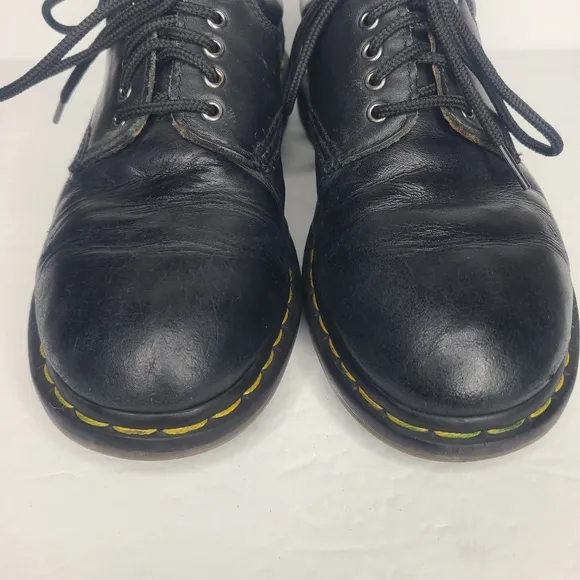 Vintage Dr. Martens Oxford Black Low Shoes‎ Unisex 6M 7W