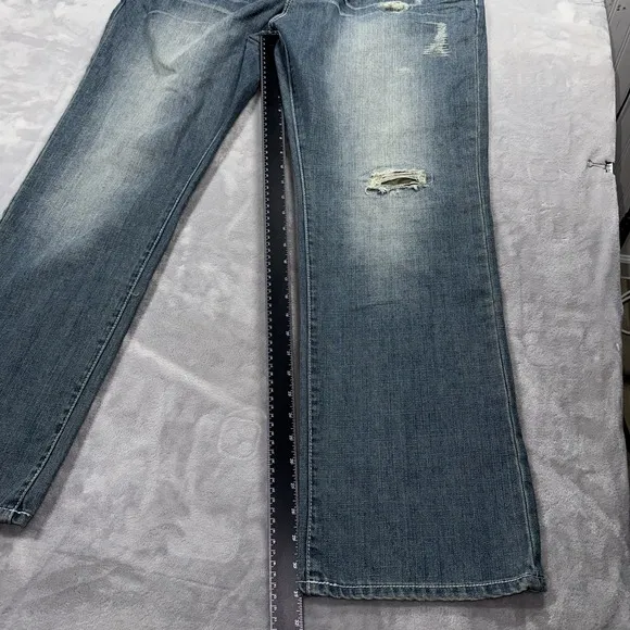 Vintage ECKO UNLTD Mens Size 40 Blue Denim Baggy Jeans Skater Grunge Y2K Hip Hop