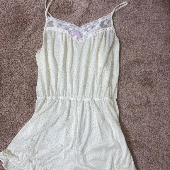 Vintage Floral Romper