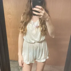 Vintage Floral Romper