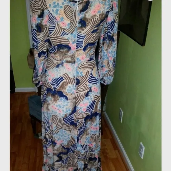Vintage Glam Ingrid Cado for Neiman Marcus Maxi Dress