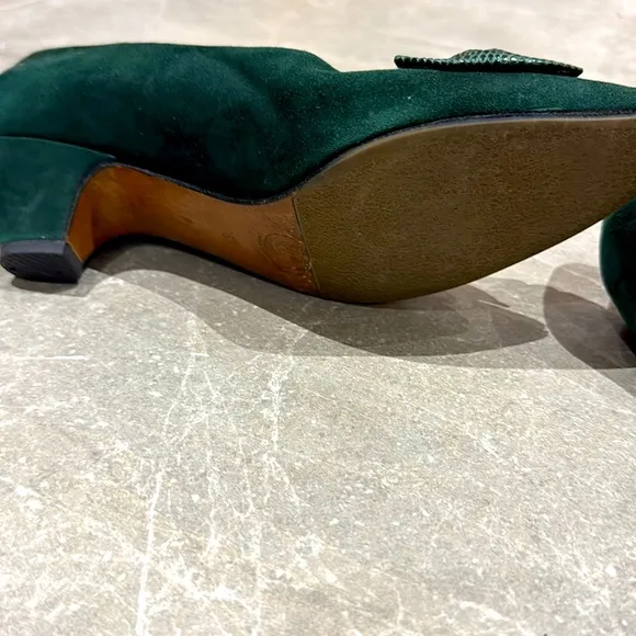 Vintage Gucci Kitten Heel Shoes Size 36.5