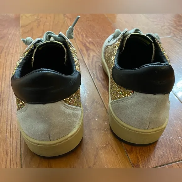 Vintage Havana Kristen Gold Multi Glitter Sneaker