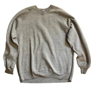 Vintage Jerzees raglan grey sweatshirt size xl