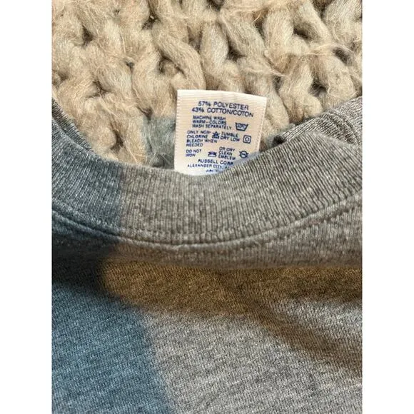 Vintage Jerzees raglan grey sweatshirt size xl