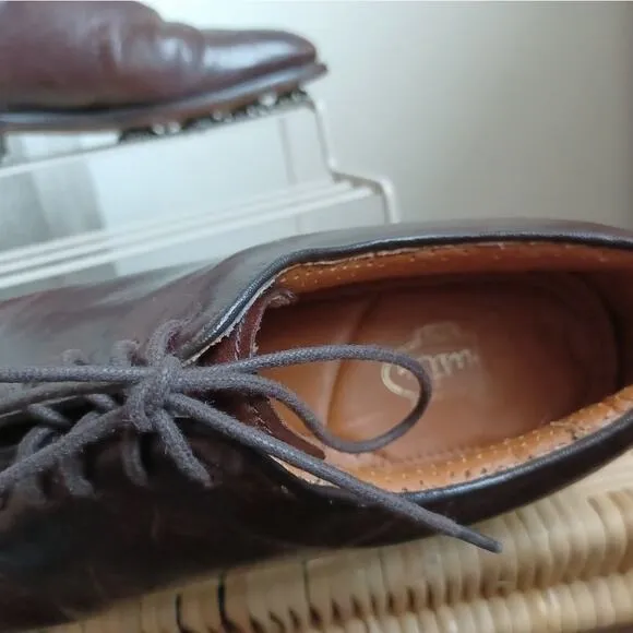 Vintage Justin Golf Shoes Dark Brown MenS