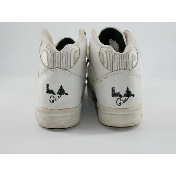 Vintage LA Gear Brats Multi Lace Womens Size 6.5 High Top Shoes 1990s