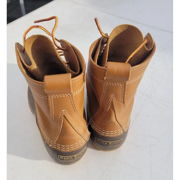 Vintage LL Bean Maine Hunting Shoes  Duck Boots Men 10