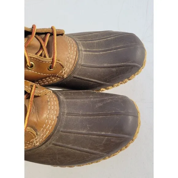 Vintage LL Bean Maine Hunting Shoes  Duck Boots Men 10