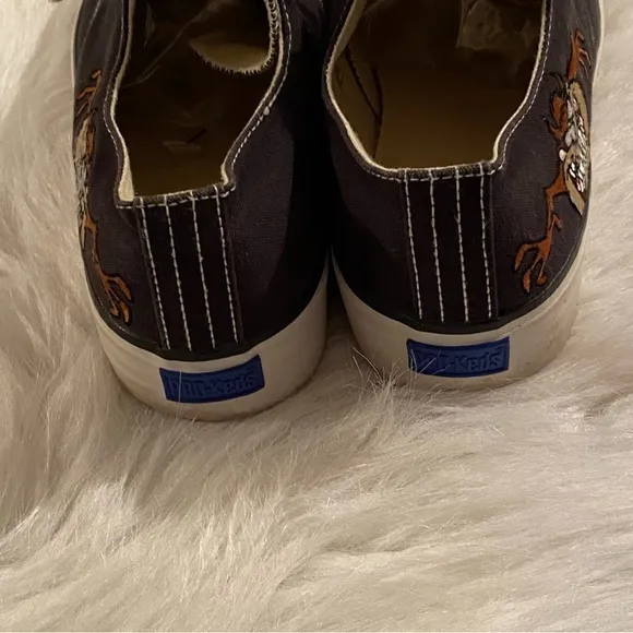 Vintage Looney Tunes Shoes Mens Size 11.5‎ Sneaker Lace Up  Taza 1993