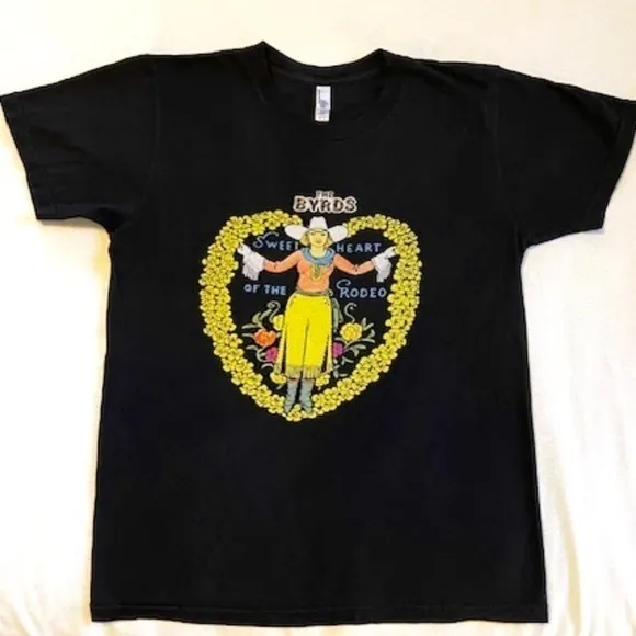 Vintage Medium Byrds/Gram Parsons T-Shirt​​​​​​​​​​​​