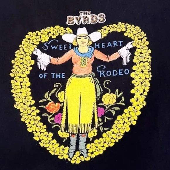 Vintage Medium Byrds/Gram Parsons T-Shirt​​​​​​​​​​​​