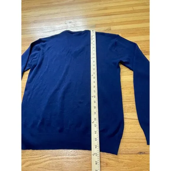 Vintage NFL By Garan Sweatshirt Men's M Blue Knit los Angeles Rams Football Team