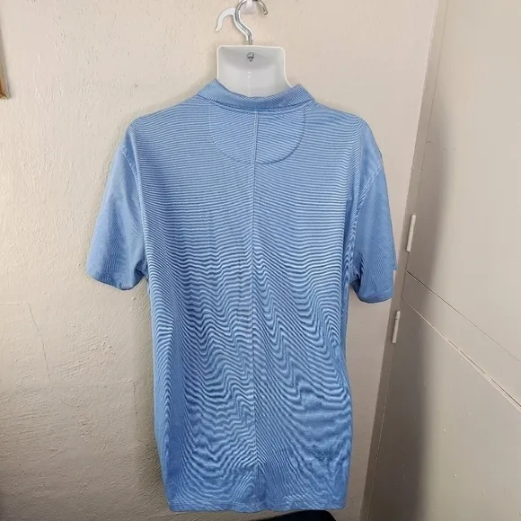Vintage Nike Dri Fit Pro Football Hall Of Fame Men Polo Shirt Size XL Blue