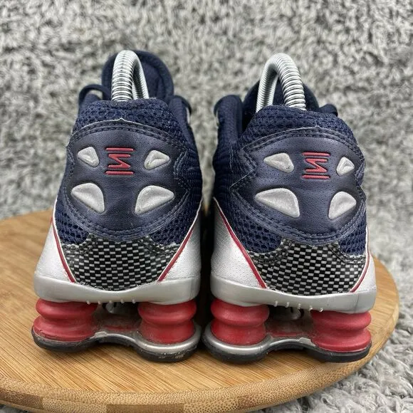 Vintage Nike Shox Shoes Sneakers Size 6.5 Y Blue Red Silver