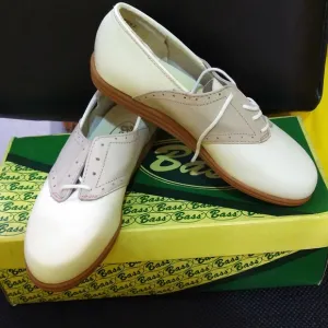 Vintage NWOT Bass Saddle shoes