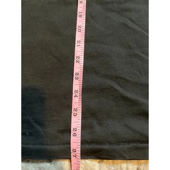 Vintage plane t-shirt black size large