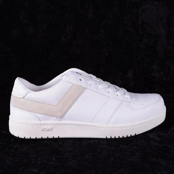 Vintage Pony &quot;Downtown&quot; Men's size 11.5 shoes (701100006724) White/light grey
