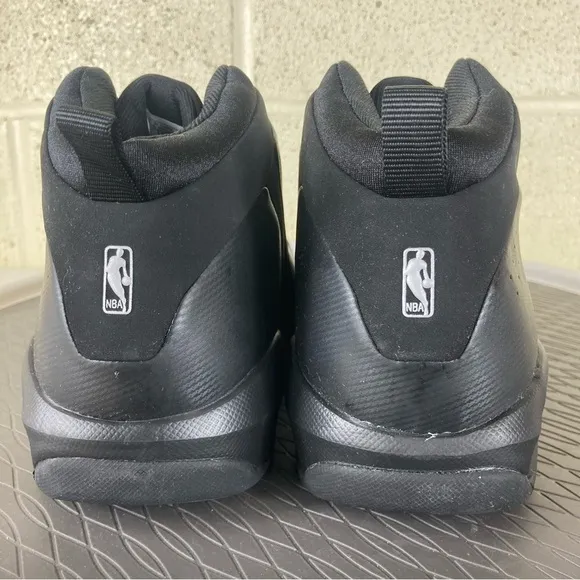 Vintage Reebok Master Link Mid Mens Black Basketball Shoes Size 10.5