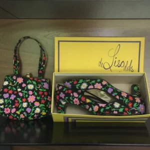 Vintage Shoes with Matching Purse