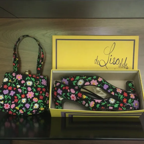 Vintage Shoes with Matching Purse