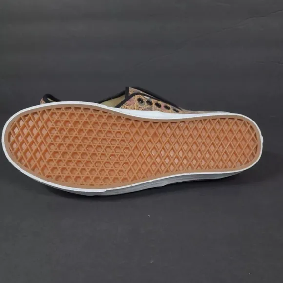 Vintage Vans Doren Skateboarding Shoes Tribal Print‎ 2014 Men's sz 11.5 No Laces