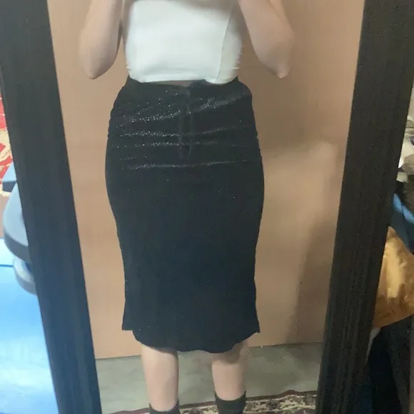 Vintage Velvet Looney Tunes Skirt