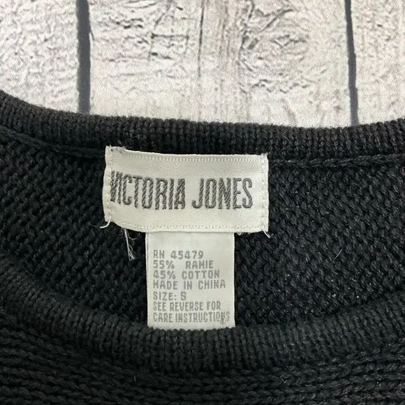 VINTAGE VICTORIA JONES Sequins Sweater