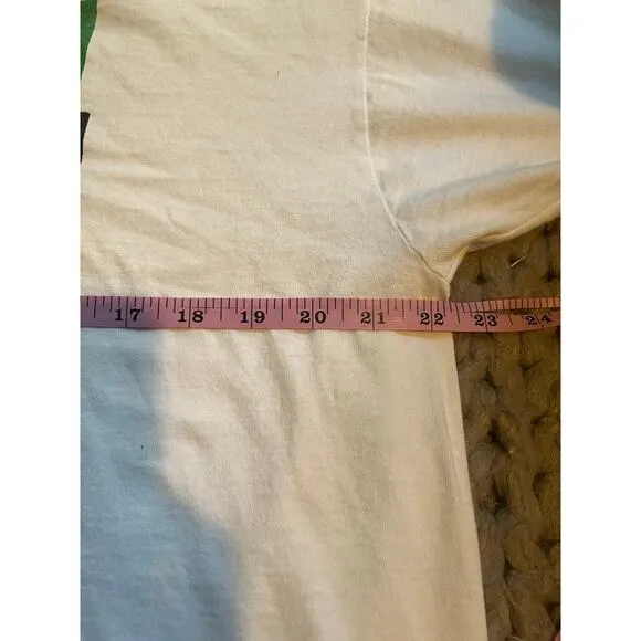 Vintage we be jammin, reggae tee white size xl