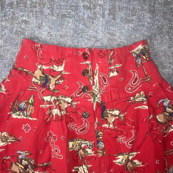 Vintage Western Skirt