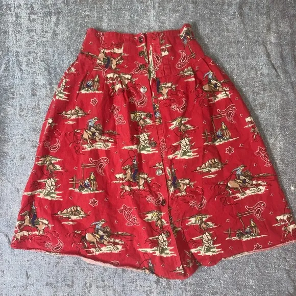 Vintage Western Skirt