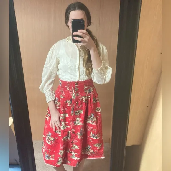 Vintage Western Skirt