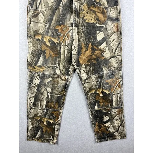 Vintage Wrangler Pants Mens 34x30 Realtree Camo‎ Double Knee Denim